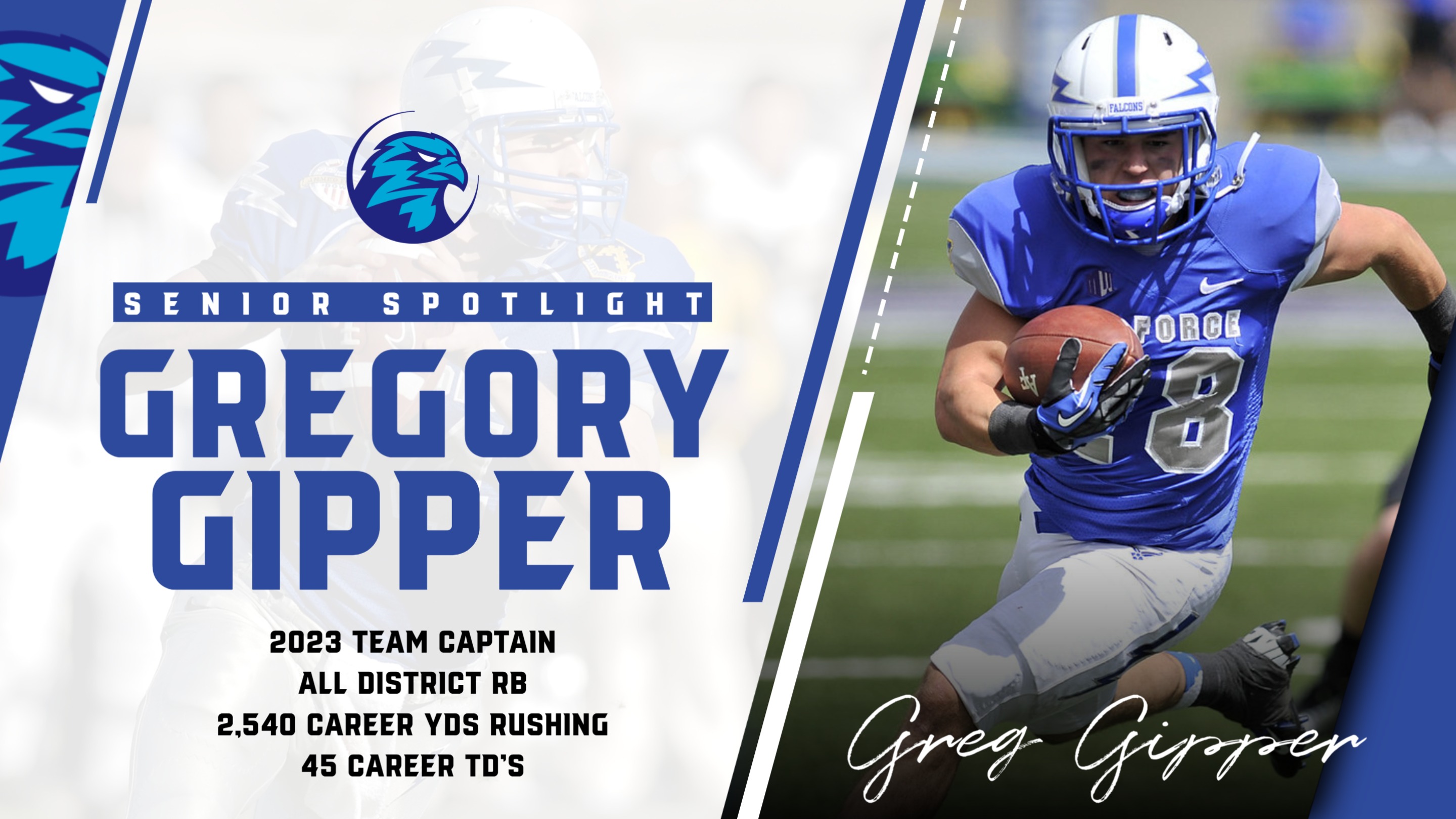 Sports Graphic Templates for Athletic Programs Gipper